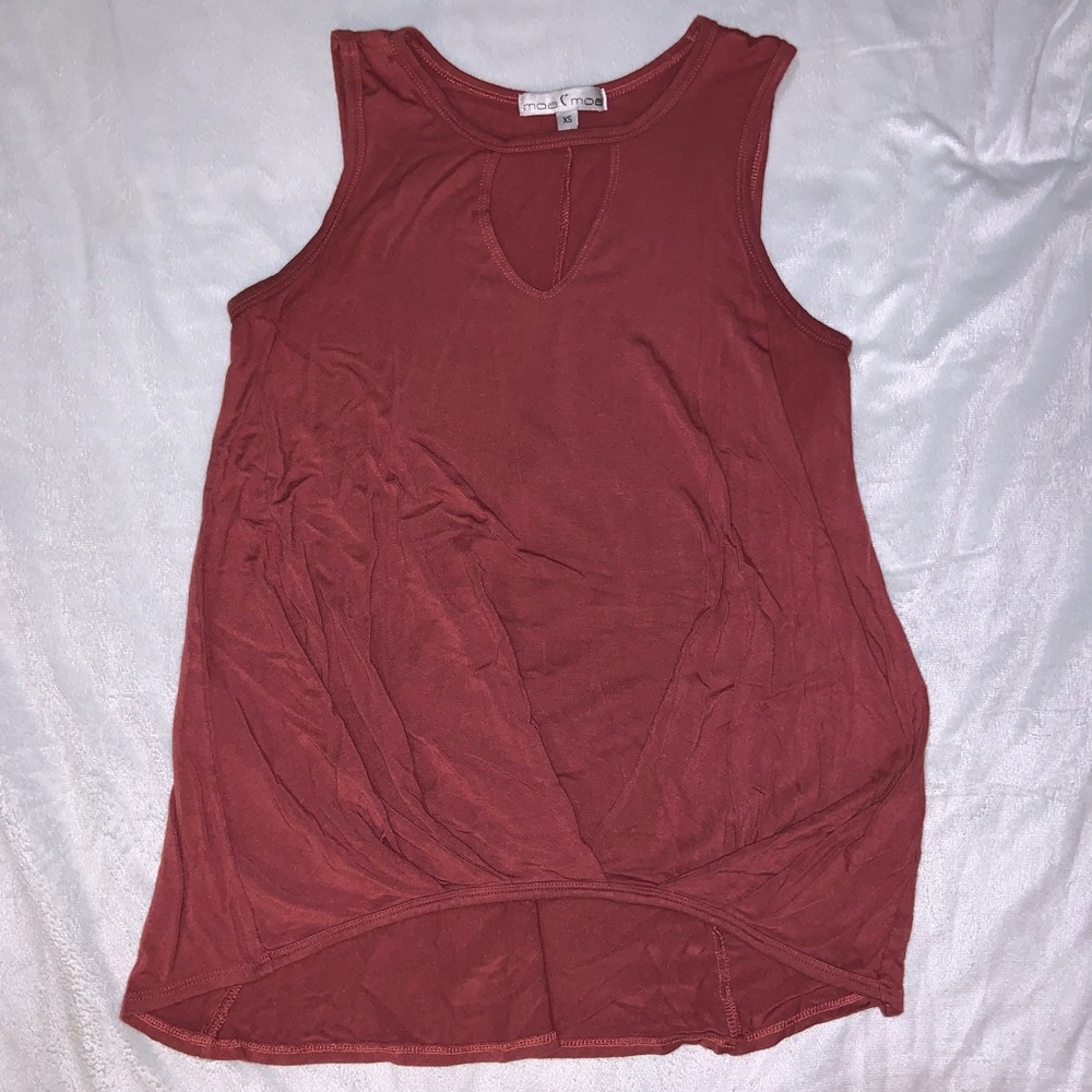 Dry Goods Women’s XS Burnt Orange Tank Top